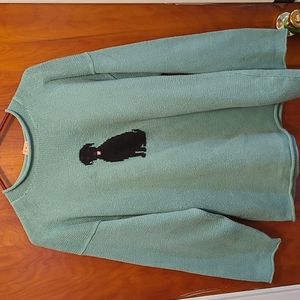 Handmade knit sweater from Camden, ME, vintage.